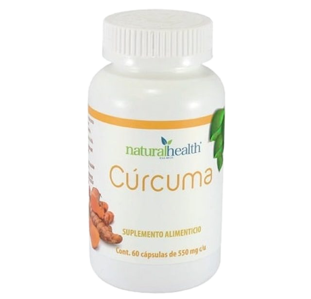 Cúrcuma, suplemento alimenticio