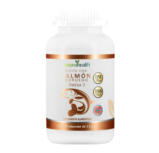 Aceite de salmón noruego Omega 3